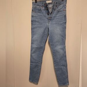 Madewell High Rise Skinny Jeans